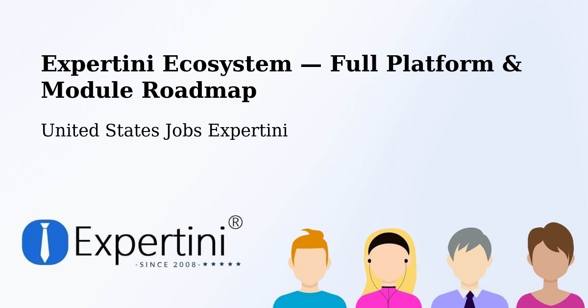 Expertini Ecosystem — Full Platform & Module Roadmap – Carbon Hill